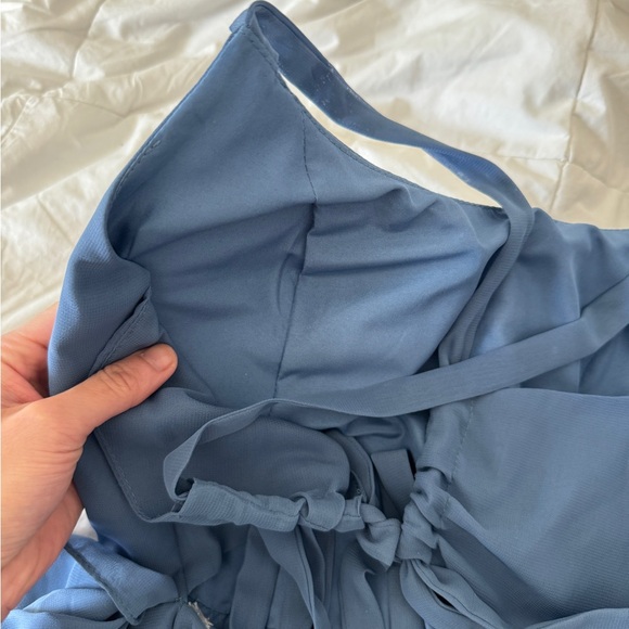 JJ's House Haniely A-line Square Ruffle Chiffon Dress - Picture 10 of 13